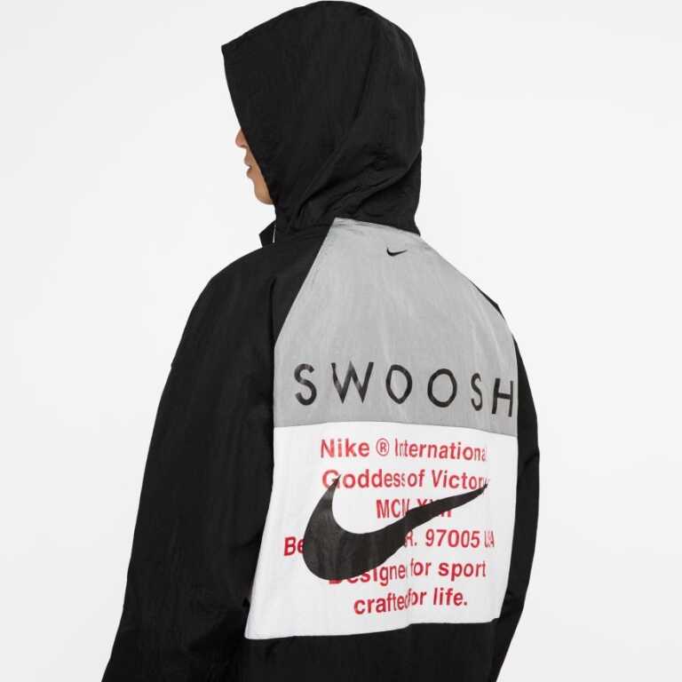 Men's Woven Hooded Jacket Nike Sport Wear - Image 3