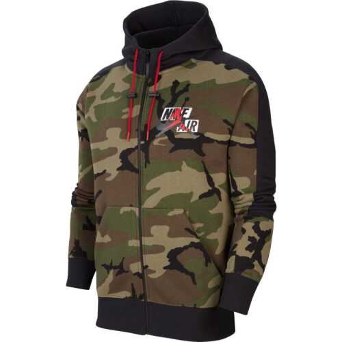 Men's Camo Fleece Hoodie Jordan Jumpman Classics