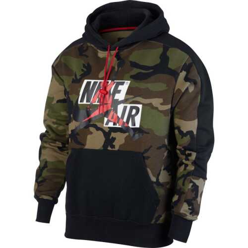 Men's Camo Fleece Pullover Jordan Jumpman Classics