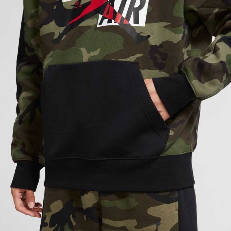 Men's Camo Fleece Pullover Jordan Jumpman Classics - Image 6