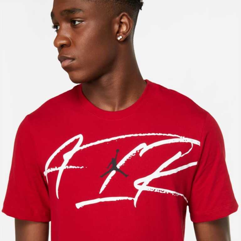 Men's Short-Sleeve Crew Jordan Dri-FIT Air Script - Image 4
