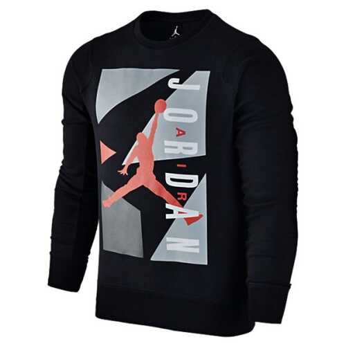 Men's Air Jordan Block Fleece Crew Sweatshirt