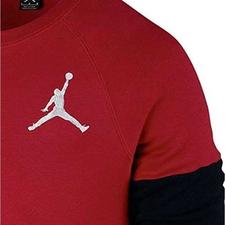 Men's Air Jordan Varsity Graphic Sweat Crew - Image 3