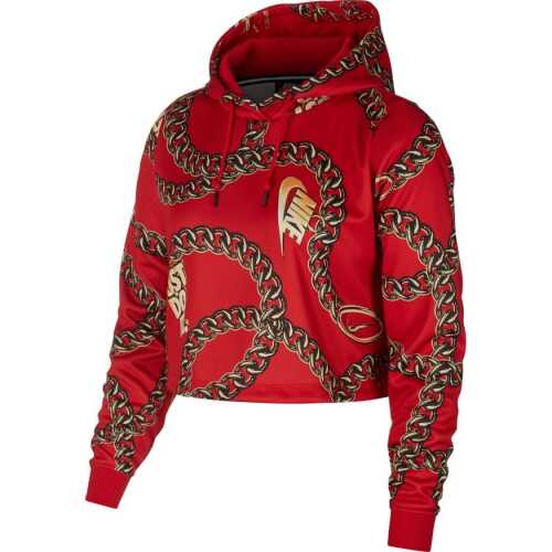 Women's Cropped Printed Hoodie Nike Sportswear