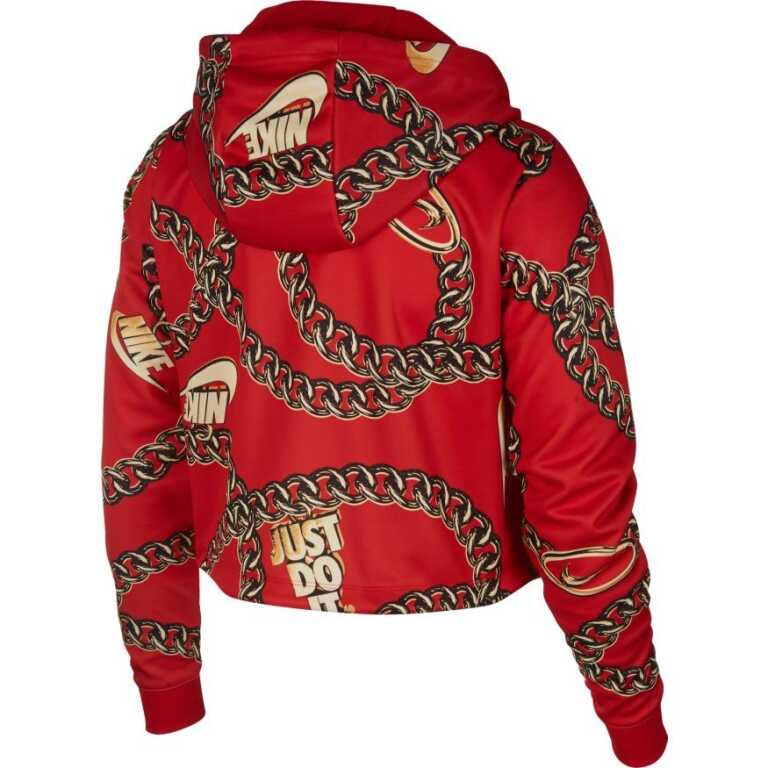 Women's Cropped Printed Hoodie Nike Sportswear - Image 2