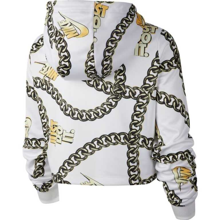 Women's Cropped Printed Hoodie Nike Sportswear - Image 2