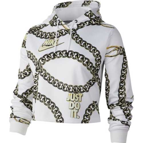 Women's Cropped Printed Hoodie Nike Sportswear