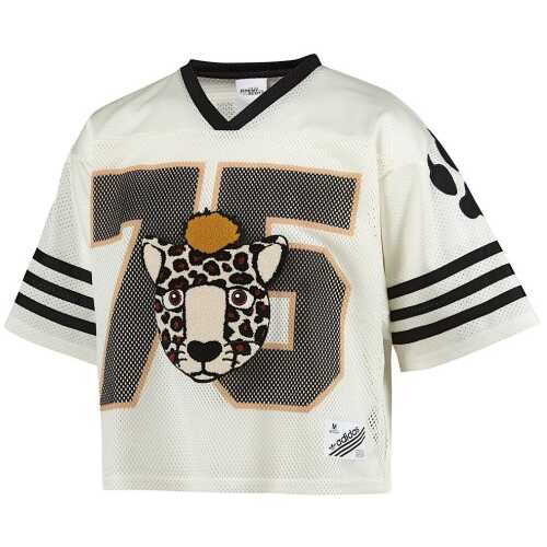 Adidas Originals ObyO Jeremy Scott Linear Leopard FOOTBALL Jersey