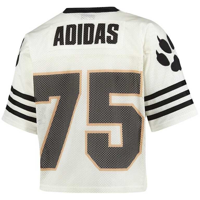 Adidas Originals ObyO Jeremy Scott Linear Leopard FOOTBALL Jersey - Image 2