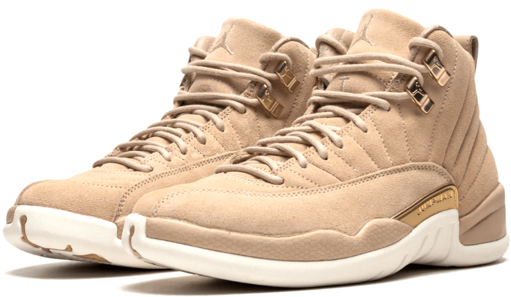 jordan 12 tan and gold