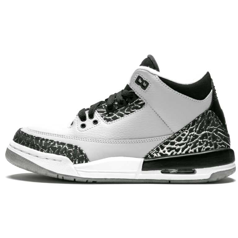 AIr Jordan 3 Retro BG âWolf Greyâ â Hipnotiq Shop