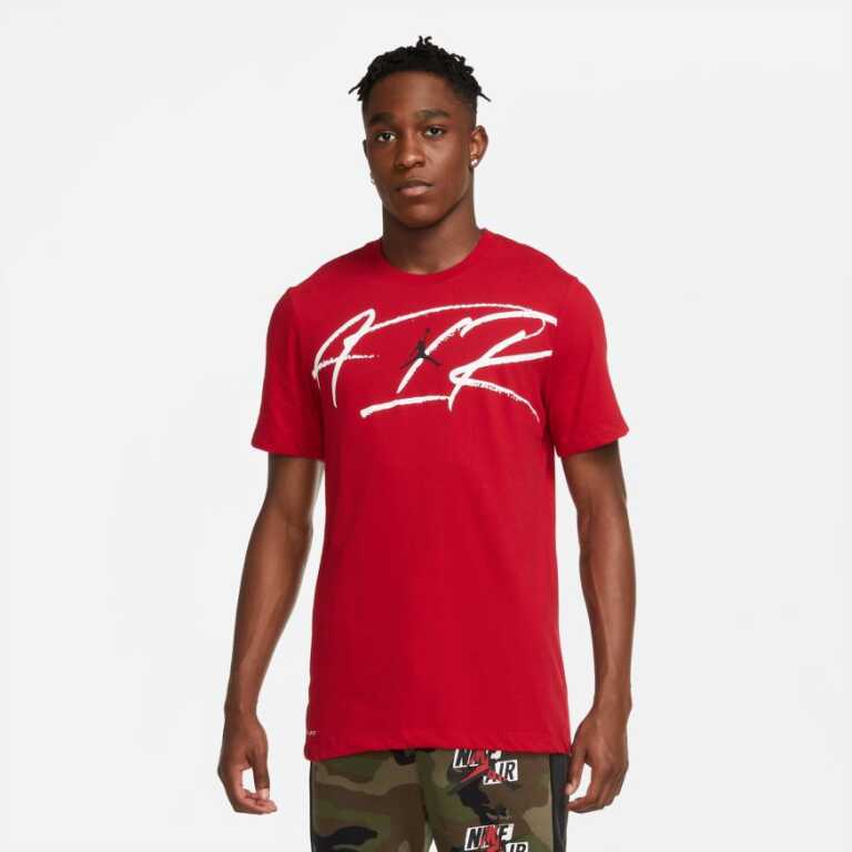 Men's Short-Sleeve Crew Jordan Dri-FIT Air Script - Image 3