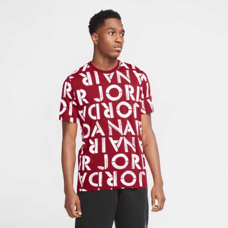 Men's Printed Short-Sleeve Crew Jordan - Image 3