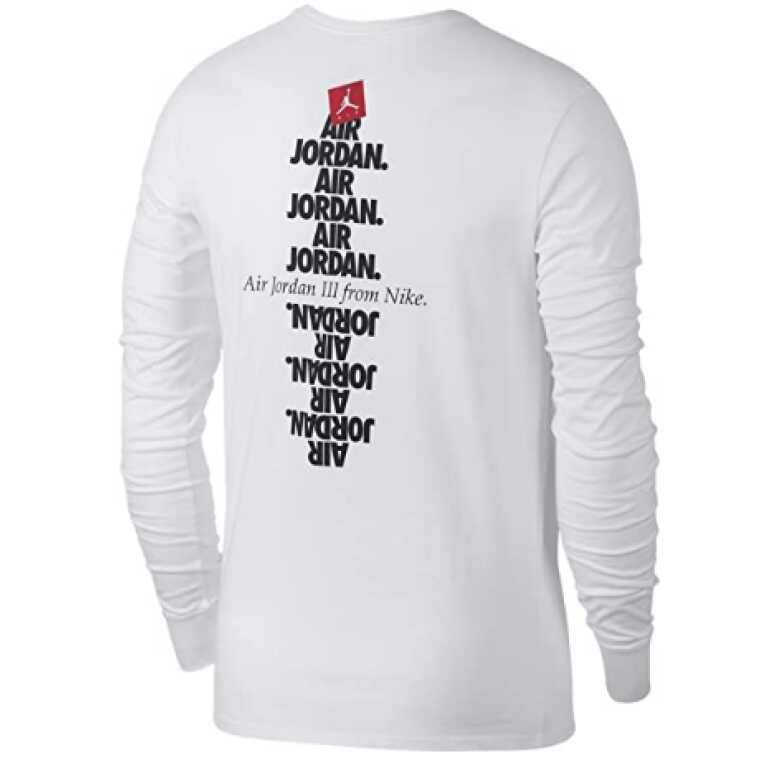 Men's Long-Sleevec Air Jordan AJ3 Do You Know LS - Image 2