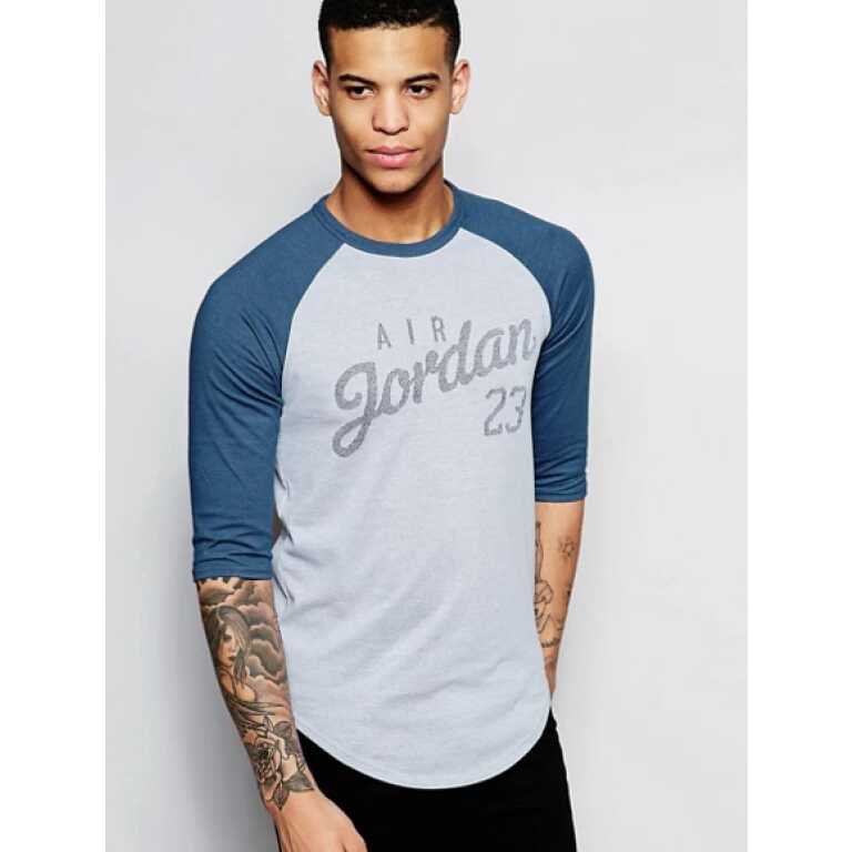 Air Jordan 3/4 RAGLAN TOP - Image 2