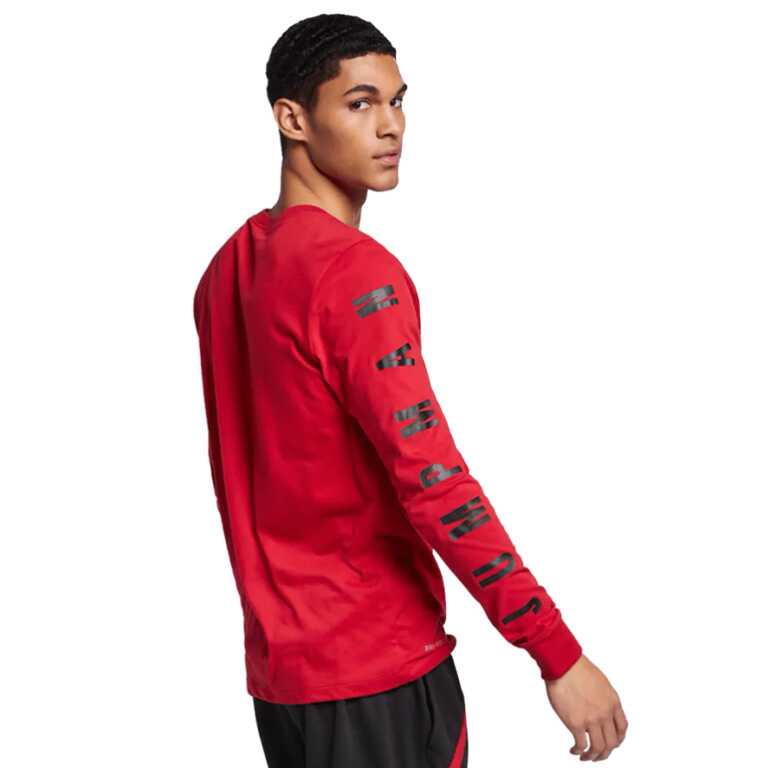 Men's Long-Sleeve Air Jordan JBSK Tee - Image 4