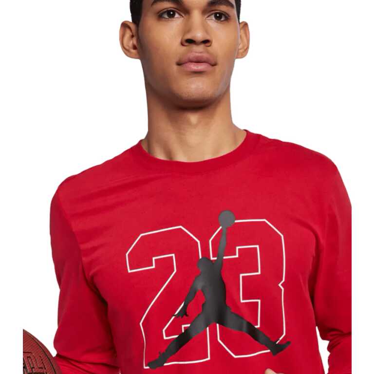 Men's Long-Sleeve Air Jordan JBSK Tee - Image 5