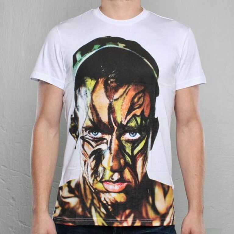 Adidas Originals ObyO Jeremy Scott Tee Camo Face - Image 2