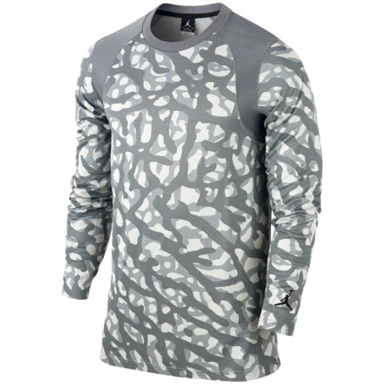 Men's Long-Sleeve Air Jordan Jumpman Camo