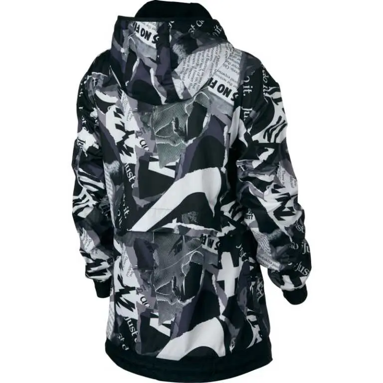 Nike newsprint jacket shop