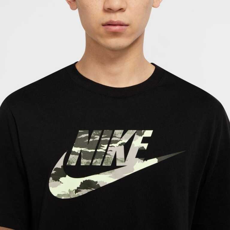 Men's Swoosh T-shirt Nike Sportswear Camo Logo - Image 3