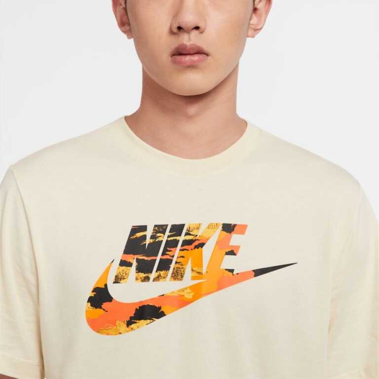 Men's Swoosh T-shirt Nike Sportswear Camo Logo - Image 3