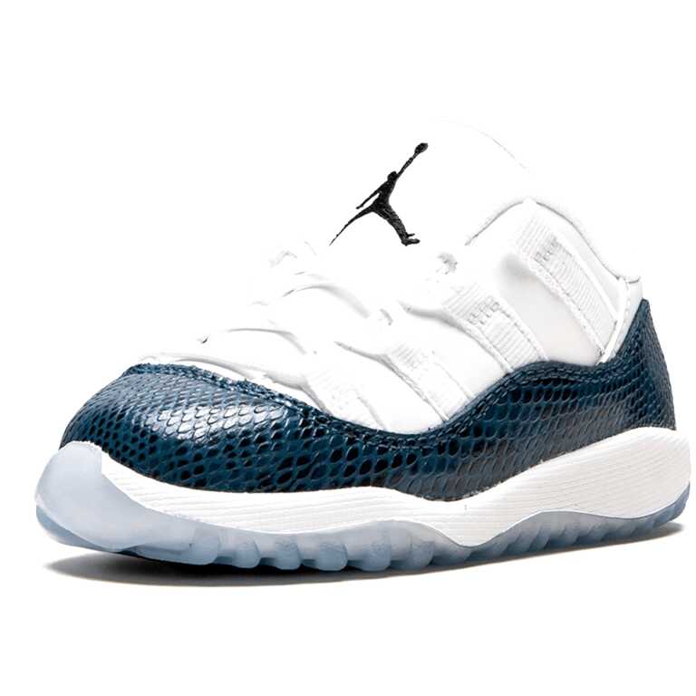 Jordan 11 Retro Low LE (TD) “Blue Snakeskin” - Image 4