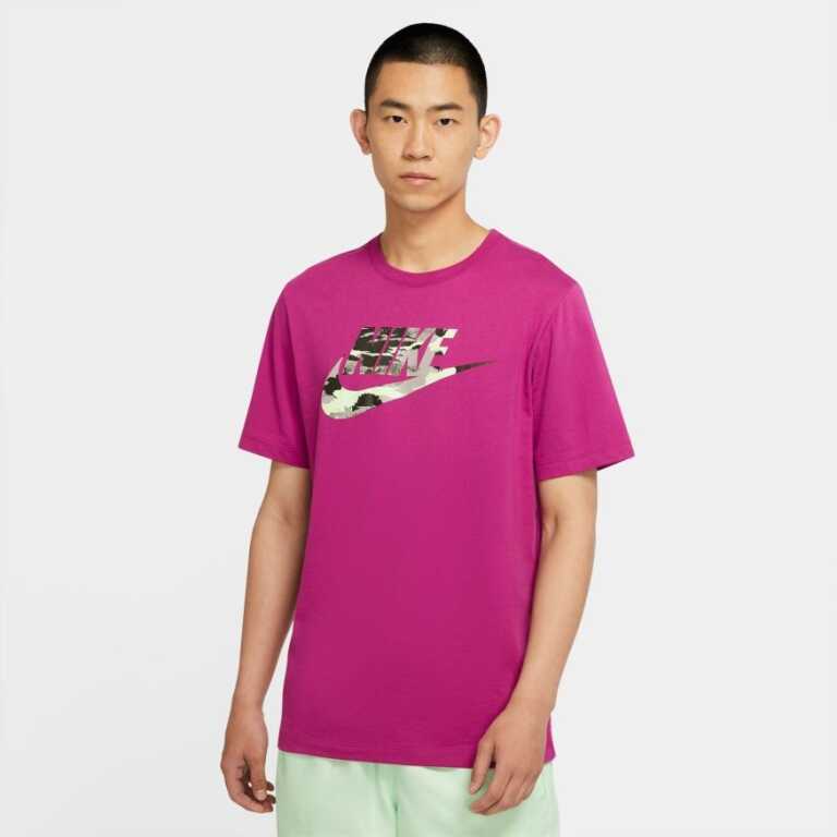 Men's Swoosh T-shirt Nike Sportswear Camo Logo - Image 2