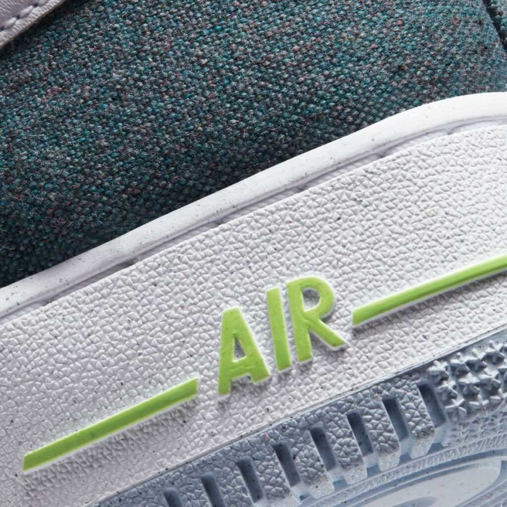 recycled canvas air force 1