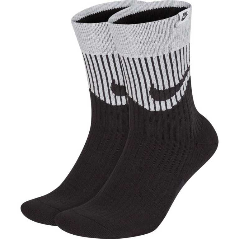 Calcetines Nike SNKR Sox Swoosh (2 Pairs)