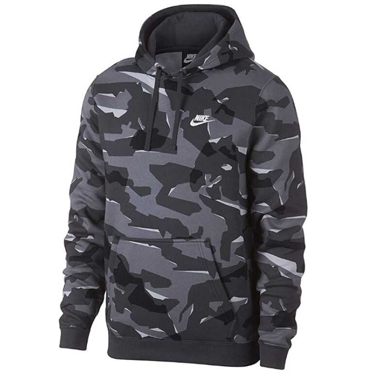 Men's Nike NSW CLUB CAMO JACKET PO BB