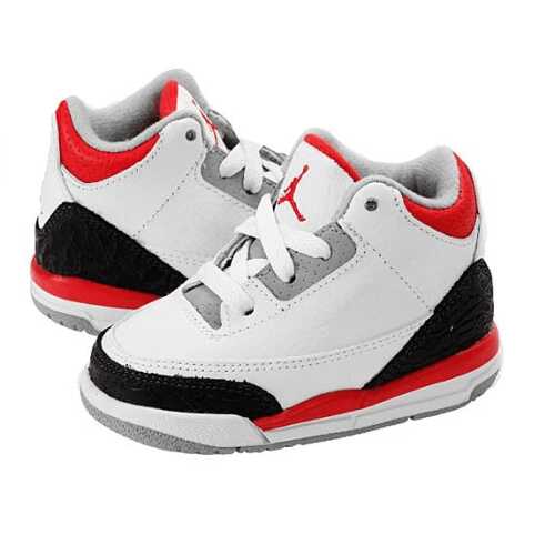 Jordan 3 Retro (TD)"Fire Red"