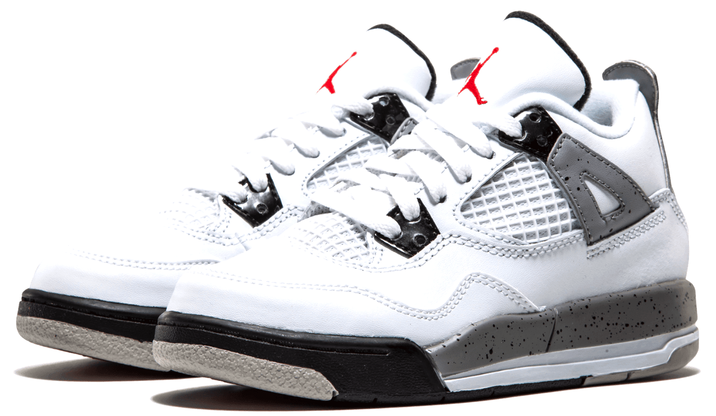 Jordan 4 Retro (PS)"White Cement"