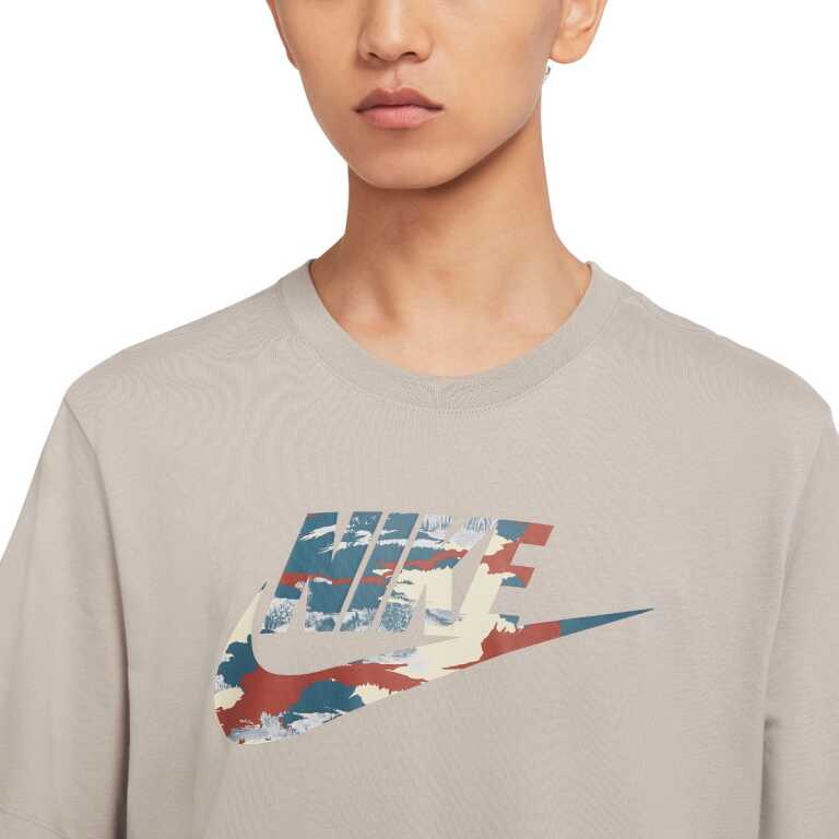 Men's Swoosh T-shirt Nike Sportswear Camo Logo - Image 2