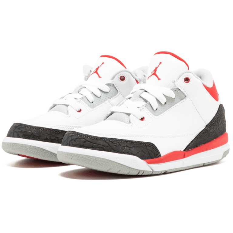 Jordan 3 Retro (PS)"FIRE RED"
