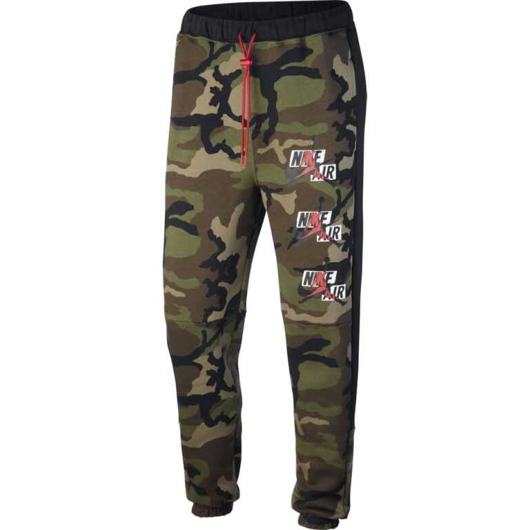 Men's Camo Fleece Pants Jordan Jumpman Classics