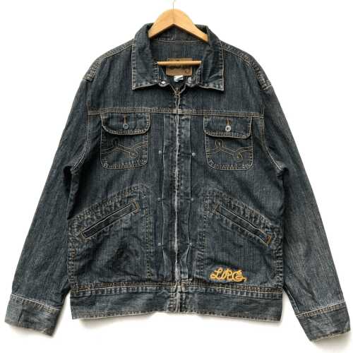LRG Denim Jacket INDIAN Chief Rocker
