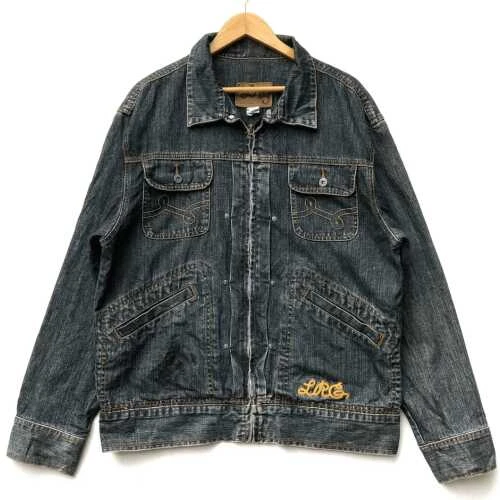 LRG Denim Jacket INDIAN Chief Rocker