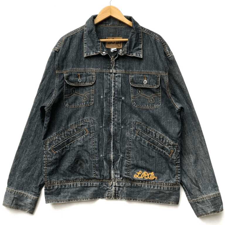LRG Denim Jacket INDIAN Chief Rocker
