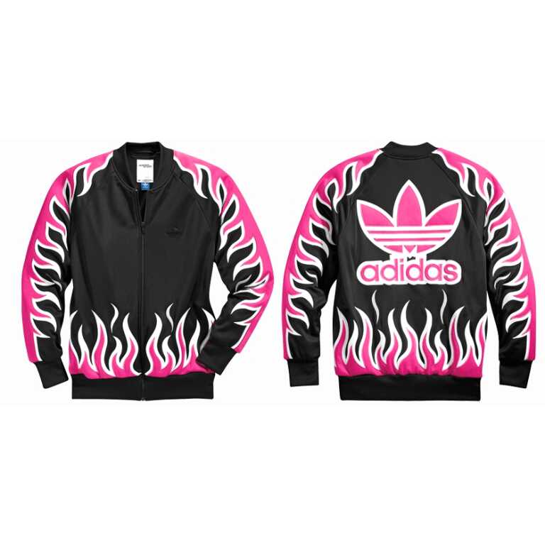 Adidas ObyO Jeremy Scott Superstar Flame Track Top - Image 4
