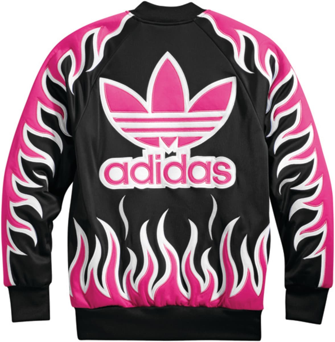 cascada fractura centavo Adidas ObyO Jeremy Scott Superstar Flame Track Top - Hipnotiq Shop