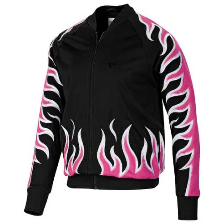 cascada fractura centavo Adidas ObyO Jeremy Scott Superstar Flame Track Top - Hipnotiq Shop