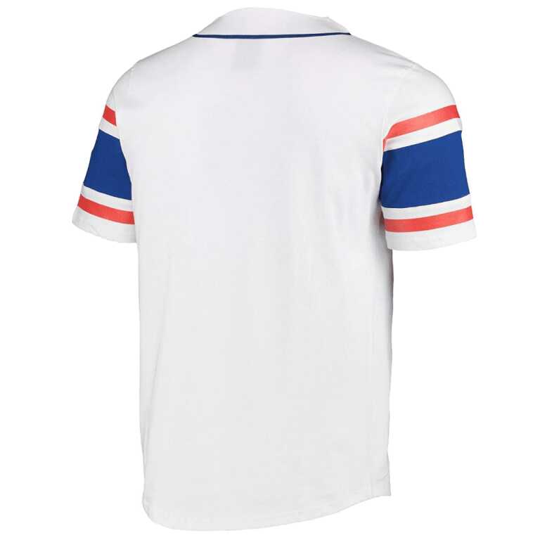 Men's Fanatics Branded Toronto Blue Jay MLB Cotton Supporters Jersey - Image 2