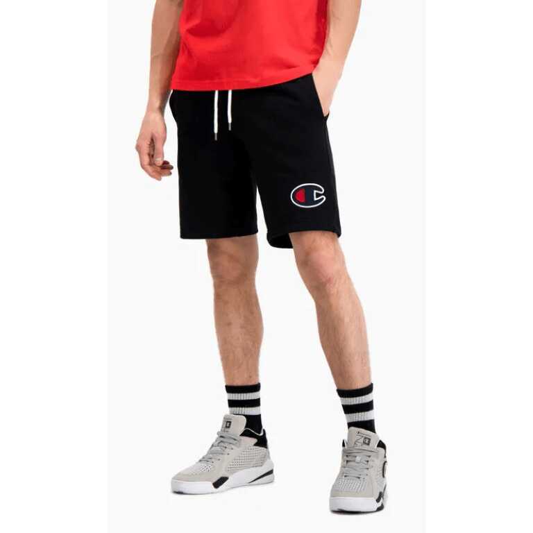 Men's Champion C Logo Terry Bermuda Shorts