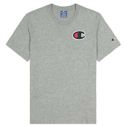 Men's Champion ROCHESTER 1919 Satin C Logo Crew Neck T-Shirt