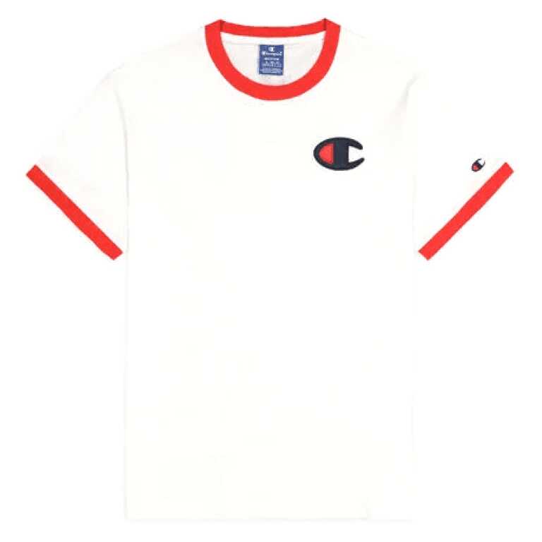 Men's Champion C Logo Ringer T-Shirt