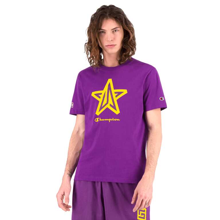 Men's Champion NBA2K League LAKERS Crew Neck T-Shirt