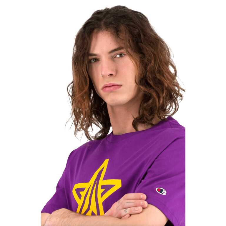 Men's Champion NBA2K League LAKERS Crew Neck T-Shirt