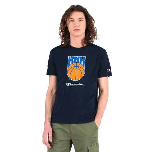 Men's Champion NBA2K League KNICKS Crew Neck T-Shirt