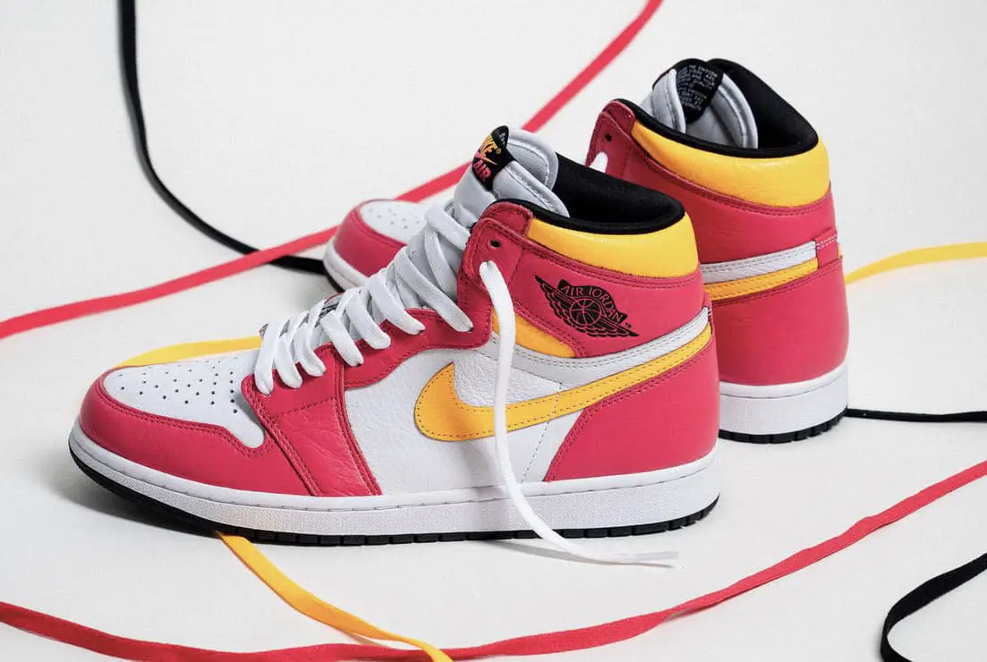 Air Jordan 1 Retro Hight "Light Fusion Red" - Image 4